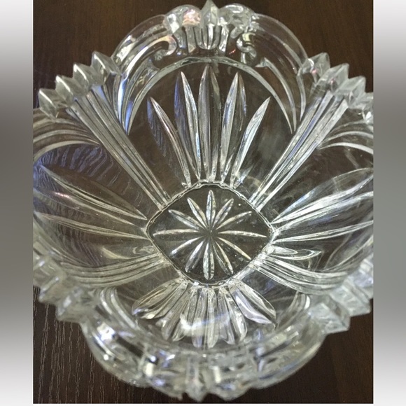 Augustina Oneida Crystal 4-1/2" Oval Bowl Made in Germany Discontinued - Picture 4 of 7
